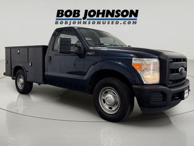 2016 Ford F-250 — rear three-quarter view