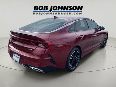 2024 Kia K5 — rear three-quarter view