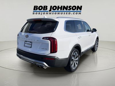 2021 Kia Telluride — rear three-quarter view