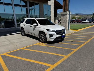 2023 Chevrolet Traverse — rear three-quarter view