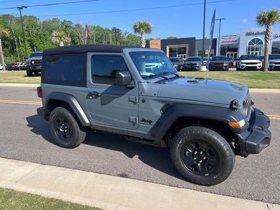2026 Jeep Wrangler — rear three-quarter view