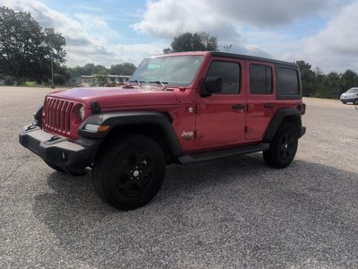 2020 Jeep Wrangler — side profile view