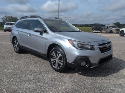 2018 Subaru Outback — rear three-quarter view