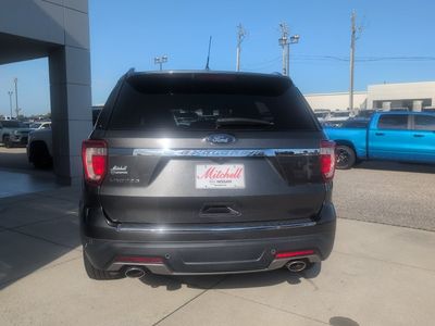 2018 Ford Explorer — interior view