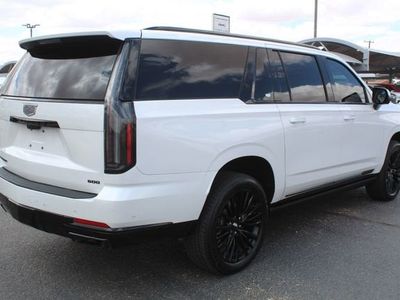 2025 Cadillac Escalade ESV — rear three-quarter view
