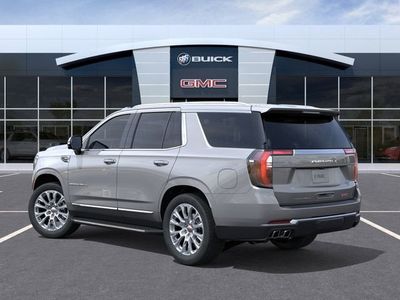 2026 GMC Yukon — rear three-quarter view