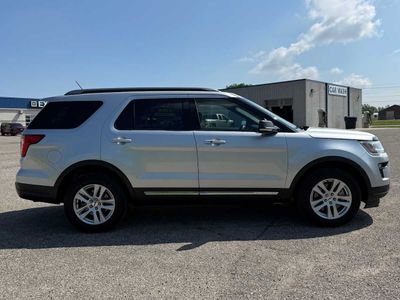 2019 Ford Explorer — rear three-quarter view