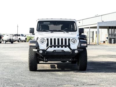 2023 Jeep Wrangler — rear three-quarter view