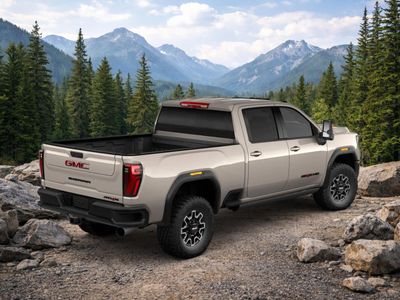 2026 GMC Sierra 2500 HD — rear three-quarter view