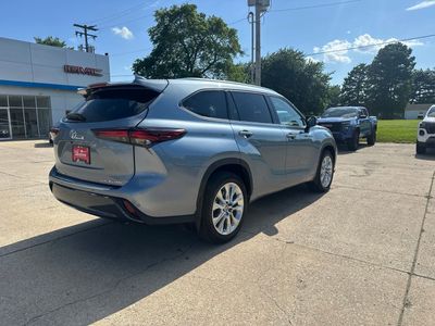 2024 Toyota Highlander — rear three-quarter view