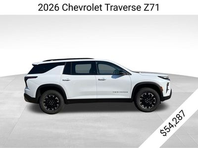 2026 Chevrolet Traverse — side profile view