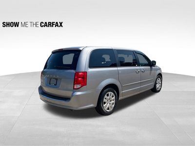 2017 Dodge Grand Caravan — rear three-quarter view