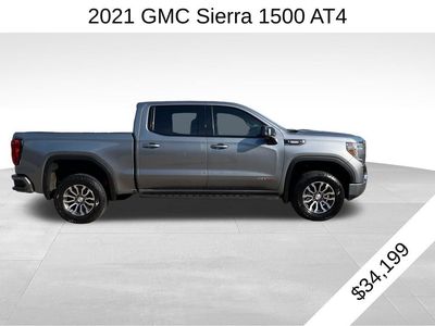 2021 GMC Sierra 1500 — side profile view