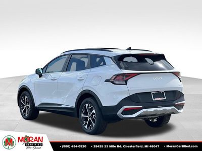 2025 Kia Sportage — interior view