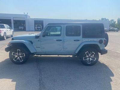 2024 Jeep Wrangler 4xe — rear three-quarter view