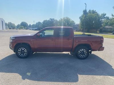 2024 Nissan Frontier — rear three-quarter view