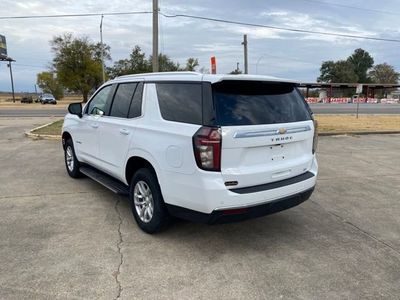2021 Chevrolet Tahoe — rear three-quarter view
