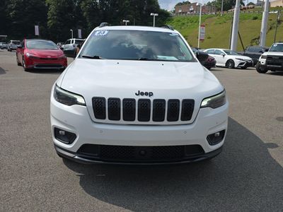2023 Jeep Cherokee — rear three-quarter view