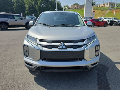2021 Mitsubishi Outlander Sport — rear three-quarter view