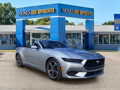 2025 Ford Mustang — rear three-quarter view