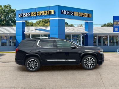 2021 GMC Acadia — rear three-quarter view