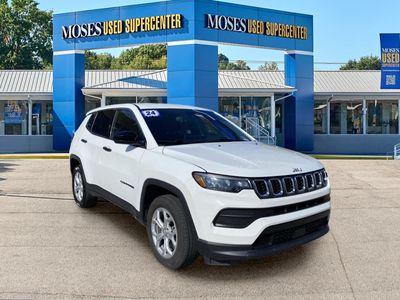 2024 Jeep Compass — rear three-quarter view