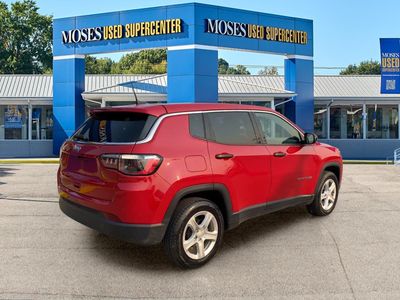 2024 Jeep Compass — rear three-quarter view
