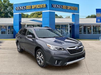 2022 Subaru Outback — rear three-quarter view