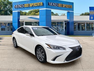 2021 Lexus ES — rear three-quarter view
