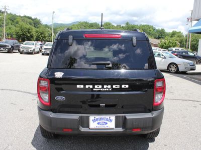 2021 Ford Bronco Sport — rear three-quarter view