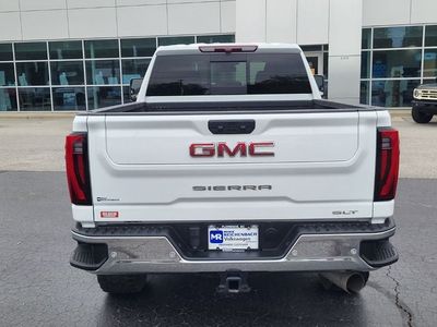 2025 GMC Sierra 2500HD — rear three-quarter view