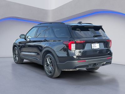 2025 Ford Explorer — rear three-quarter view