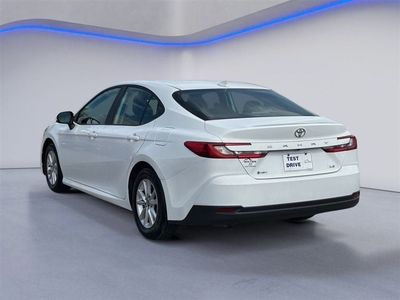 2025 Toyota Camry — rear three-quarter view
