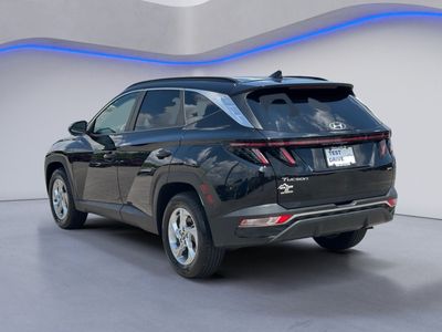 2023 Hyundai Tucson — rear three-quarter view