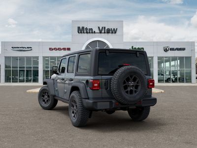 2026 Jeep Wrangler — rear three-quarter view