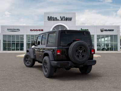 2026 Jeep Wrangler — rear three-quarter view