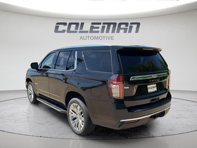 2022 Chevrolet Tahoe — rear three-quarter view