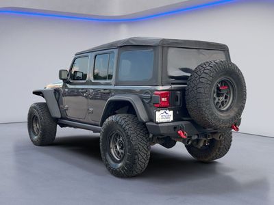 2020 Jeep Wrangler — rear three-quarter view