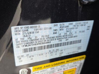 2024 Ford Expedition Max — interior view