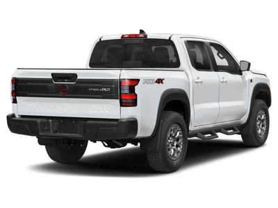 2026 Nissan Frontier — rear three-quarter view