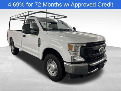 2022 Ford F-250 XL in White — front three-quarter view