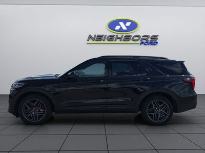 2025 Ford Explorer — rear three-quarter view
