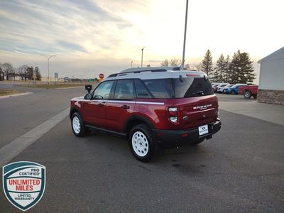 2025 Ford Bronco Sport — rear three-quarter view