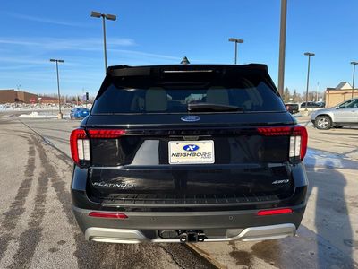 2026 Ford Explorer — interior view