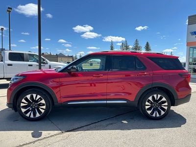 2026 Ford Explorer — rear three-quarter view