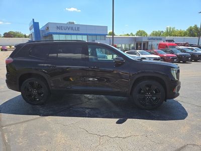 2025 GMC Acadia — rear three-quarter view