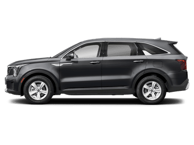 2025 Kia Sorento — rear three-quarter view