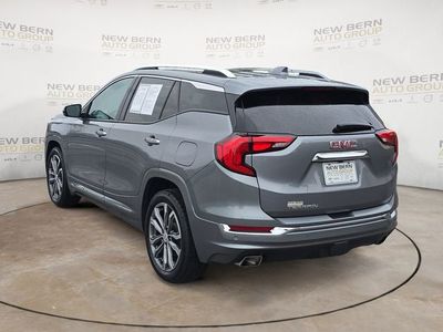 2020 GMC Terrain — rear three-quarter view