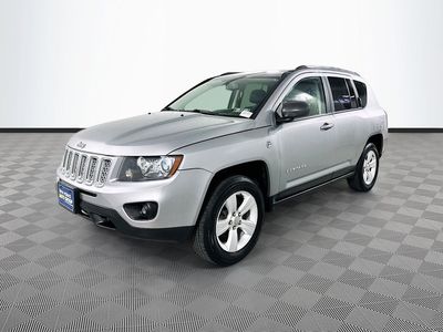 2015 Jeep Compass — rear three-quarter view