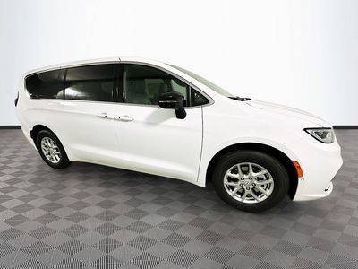 2026 Chrysler Pacifica — rear three-quarter view